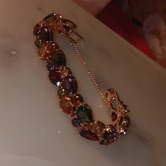 Bracelet necklace Earrings with pendant - Picture 7 of 7